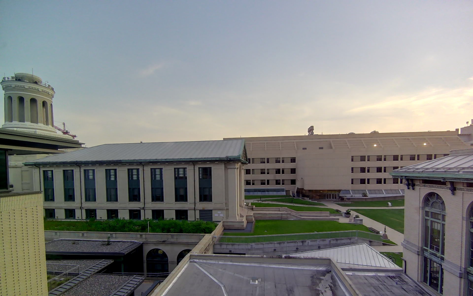 Latest inferred peak golden-hour view of the CMU skyline